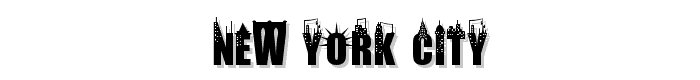 New York City font